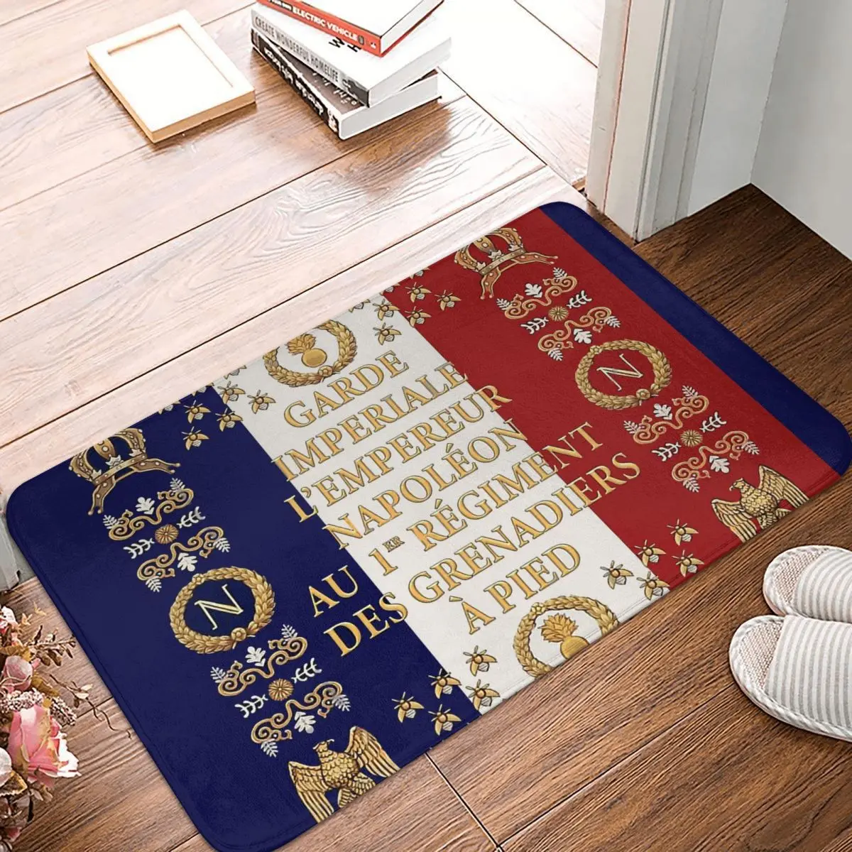 National Flag Bedroom Mat Napoleonic French 1er Garde Imperiale Doormat Living Room Carpet Balcony Rug Home Decoration
National Flag Bedroom Mat Napoleonic French 1er Garde Imperiale Doormat Living Room Carpet Balcony Rug Home Decoration