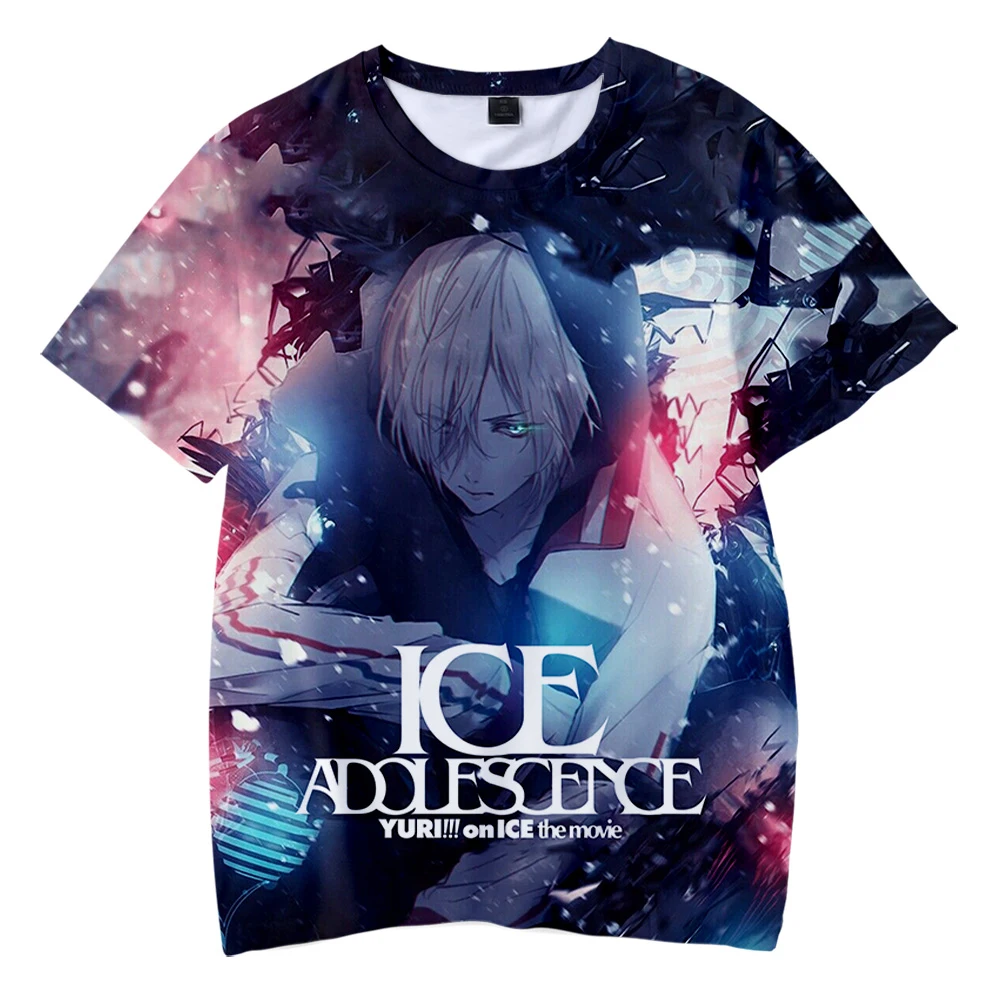 2023 Anime Yuri on Ice 3D T-shirt Crewneck Short Sleeve Women Men T Shirt Harajuku Streetwear Casual Style Kids Clothes Tops 
2023 Anime Yuri on Ice 3D T-shirt Crewneck Short Sleeve Women Men T Shirt Harajuku Streetwear Casual Style Kids Clothes Tops