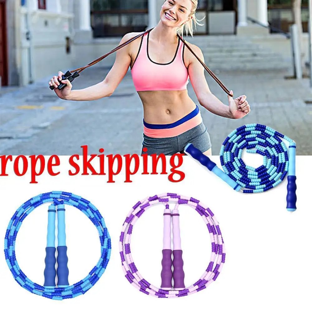 Skills jump Skipping skip Rope PVC bamboo beginner Soft Beaded beading beads basic free Segmented Fitness
Skills jump Skipping skip Rope PVC bamboo beginner Soft Beaded beading beads basic free Segmented Fitness