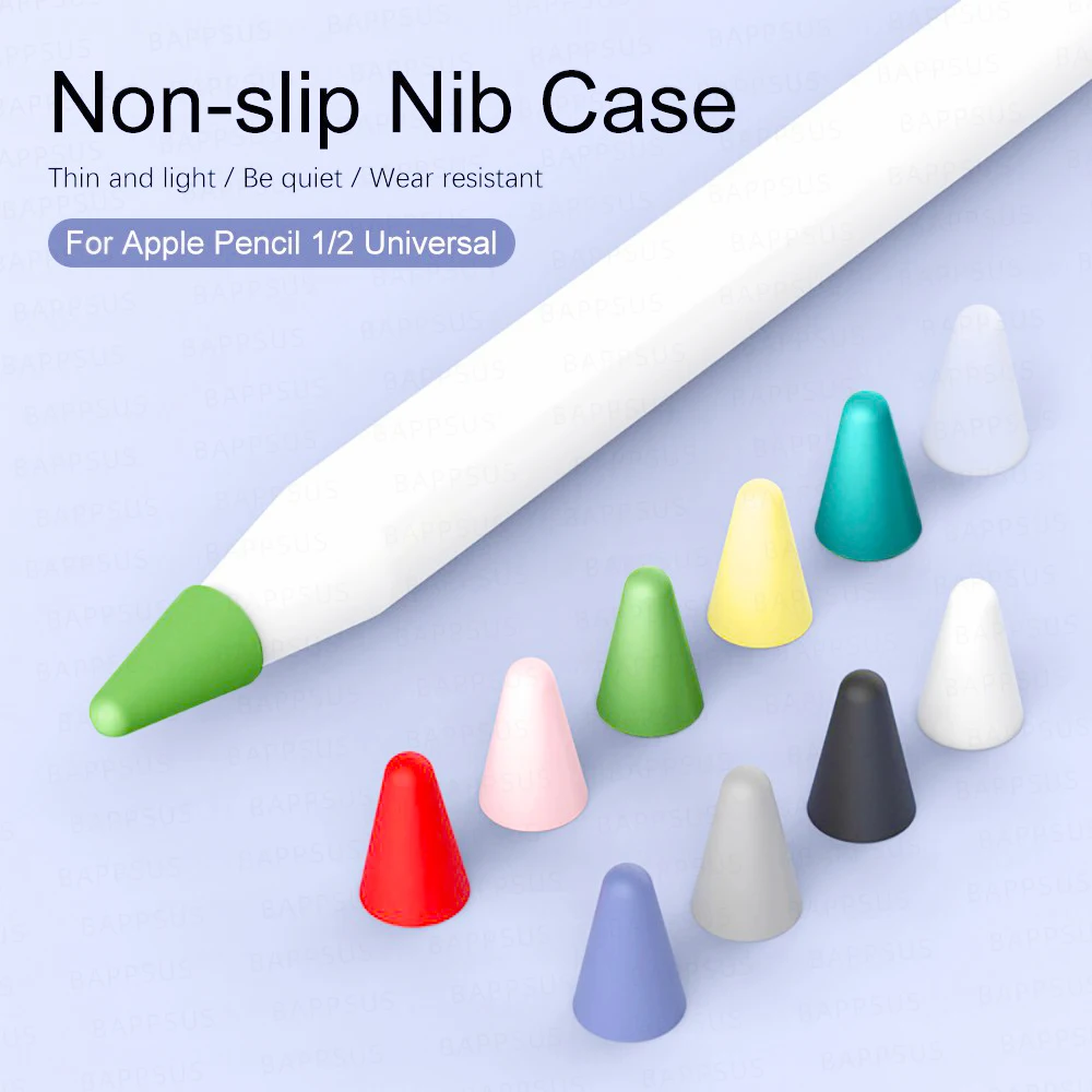 Pencil Tip Cover For Apple Pencil 2nd 1st Generation Skin Screen Protector for Pencil Cover Mute Silicone Nib Case for IPad Pro
Pencil Tip Cover For Apple Pencil 2nd 1st Generation Skin Screen Protector for Pencil Cover Mute Silicone Nib Case for IPad Pro