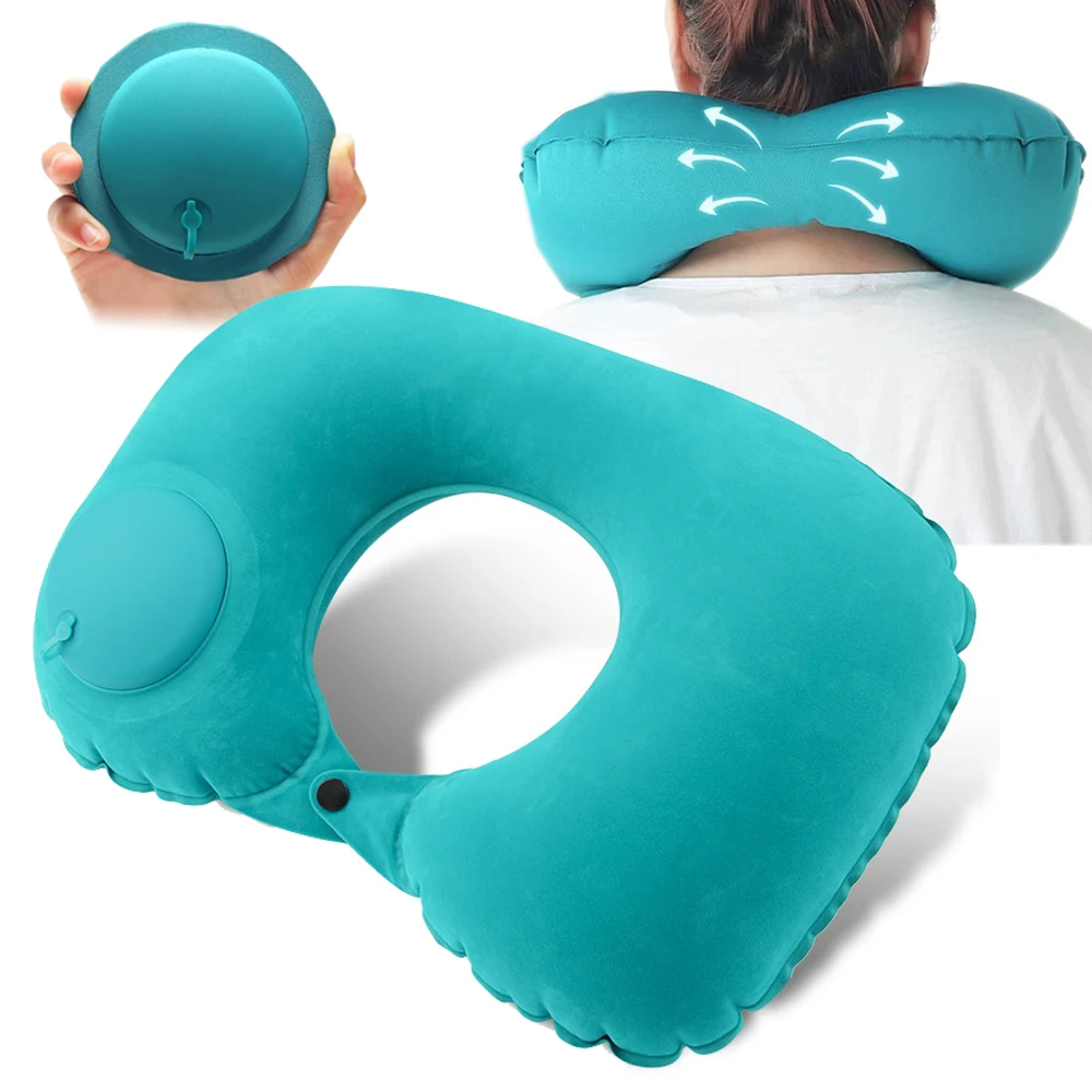 Travel Pillow for Airplane Portable Inflatable Automatic Neck Cushion U-Shape Cervical Vertebr Pillow Travel Accessories Relax
Travel Pillow for Airplane Portable Inflatable Automatic Neck Cushion U-Shape Cervical Vertebr Pillow Travel Accessories Relax