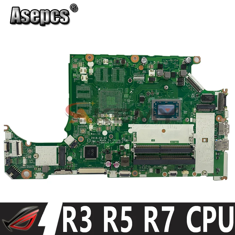 Флэш-материнская плата R3 R5 R7 AMD CPU UMA для Acer Nitro 5 флэш-памяти материнская плата для ноутбука
Флэш-материнская плата R3 R5 R7 AMD CPU UMA для Acer Nitro 5 флэш-памяти материнская плата для ноутбука