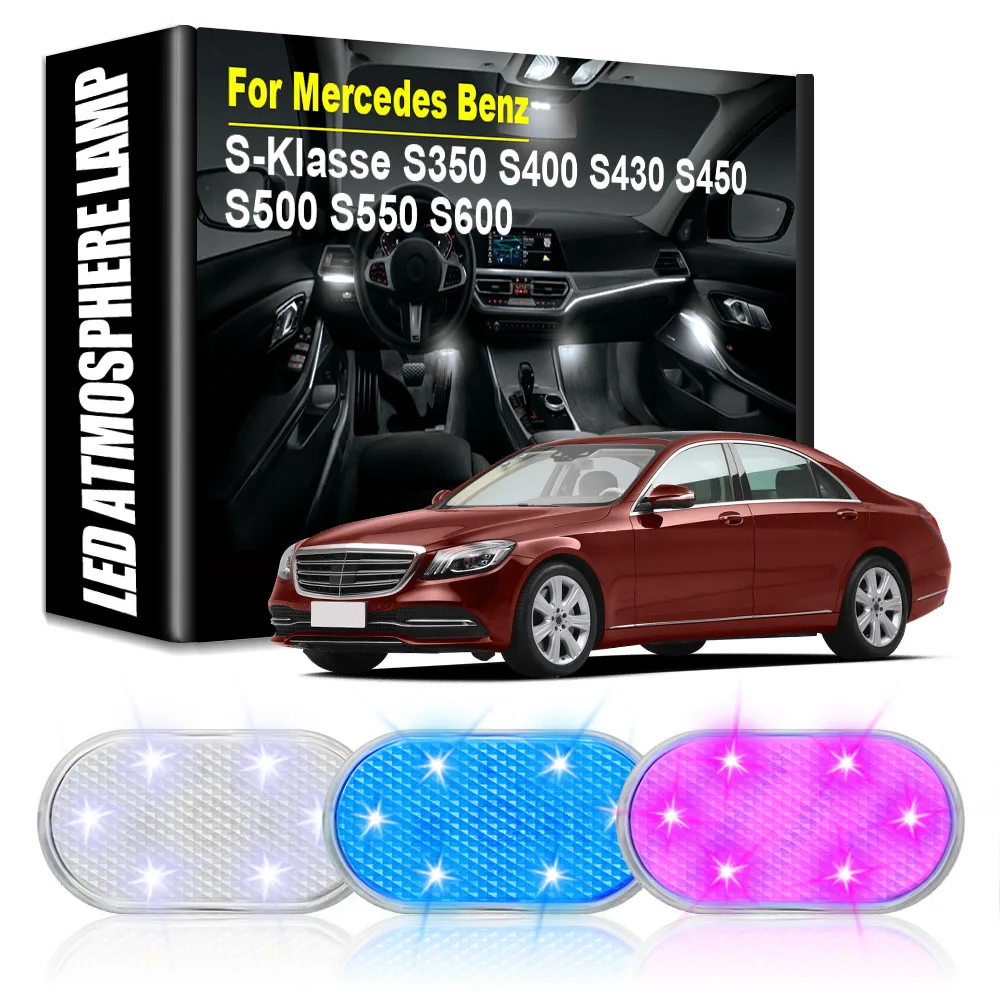 Car LED Atmosphere Lights Car Rechargeable Touch Lamps Auto Goods for Mercedes Benz S-Klasse S350 S400 S430 S450 S500 S550 S600 
Car LED Atmosphere Lights Car Rechargeable Touch Lamps Auto Goods for Mercedes Benz S-Klasse S350 S400 S430 S450 S500 S550 S600
