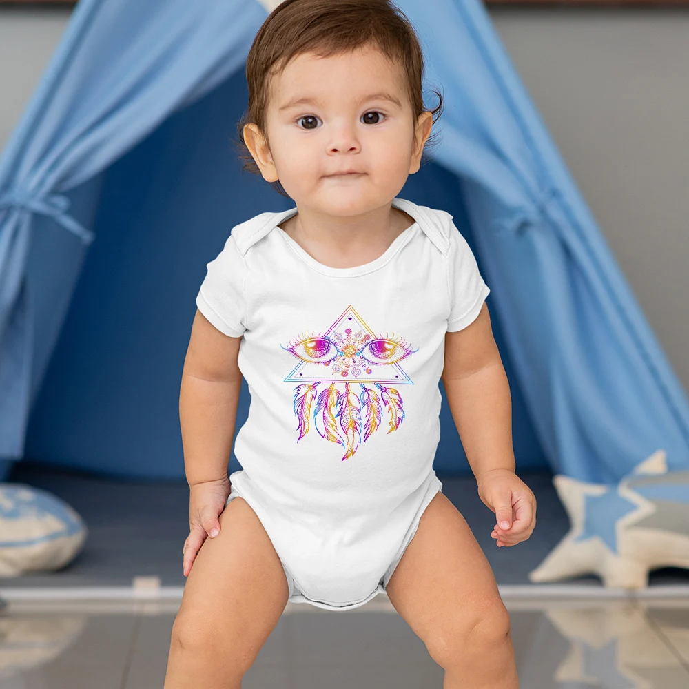 Creative Dreamcatcher Print New Born Baby Body Fashion Popular Infant Clothes Baby Boy Girl Rompers American Harajuku Bodysuits
Creative Dreamcatcher Print New Born Baby Body Fashion Popular Infant Clothes Baby Boy Girl Rompers American Harajuku Bodysuits