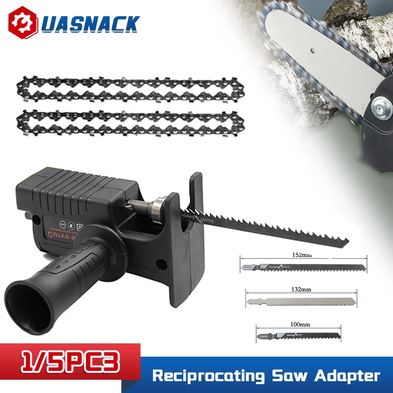 Portable Reciprocating Saw Adapter For Saw Wood Cutter Electric Drill Modified Electric Jig Machine Attachment with Blades Tools 
Portable Reciprocating Saw Adapter For Saw Wood Cutter Electric Drill Modified Electric Jig Machine Attachment with Blades Tools