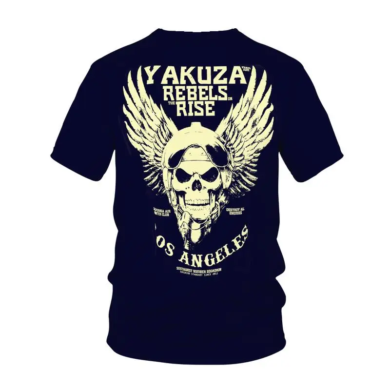Men's Spring and Summer Clothing Skull Pattern T-shirt Harajuku Y2k Street Clothing Short Sleeve Top Men's Plus Size Clothing
Men's Spring and Summer Clothing Skull Pattern T-shirt Harajuku Y2k Street Clothing Short Sleeve Top Men's Plus Size Clothing