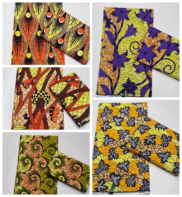 African Wax Print Fabric Pagne Original Real Wax Fabric Soft 100% Cotton 2023 New Veritable Ankara Wax For Sewing Dress Material 
African Wax Print Fabric Pagne Original Real Wax Fabric Soft 100% Cotton 2023 New Veritable Ankara Wax For Sewing Dress Material