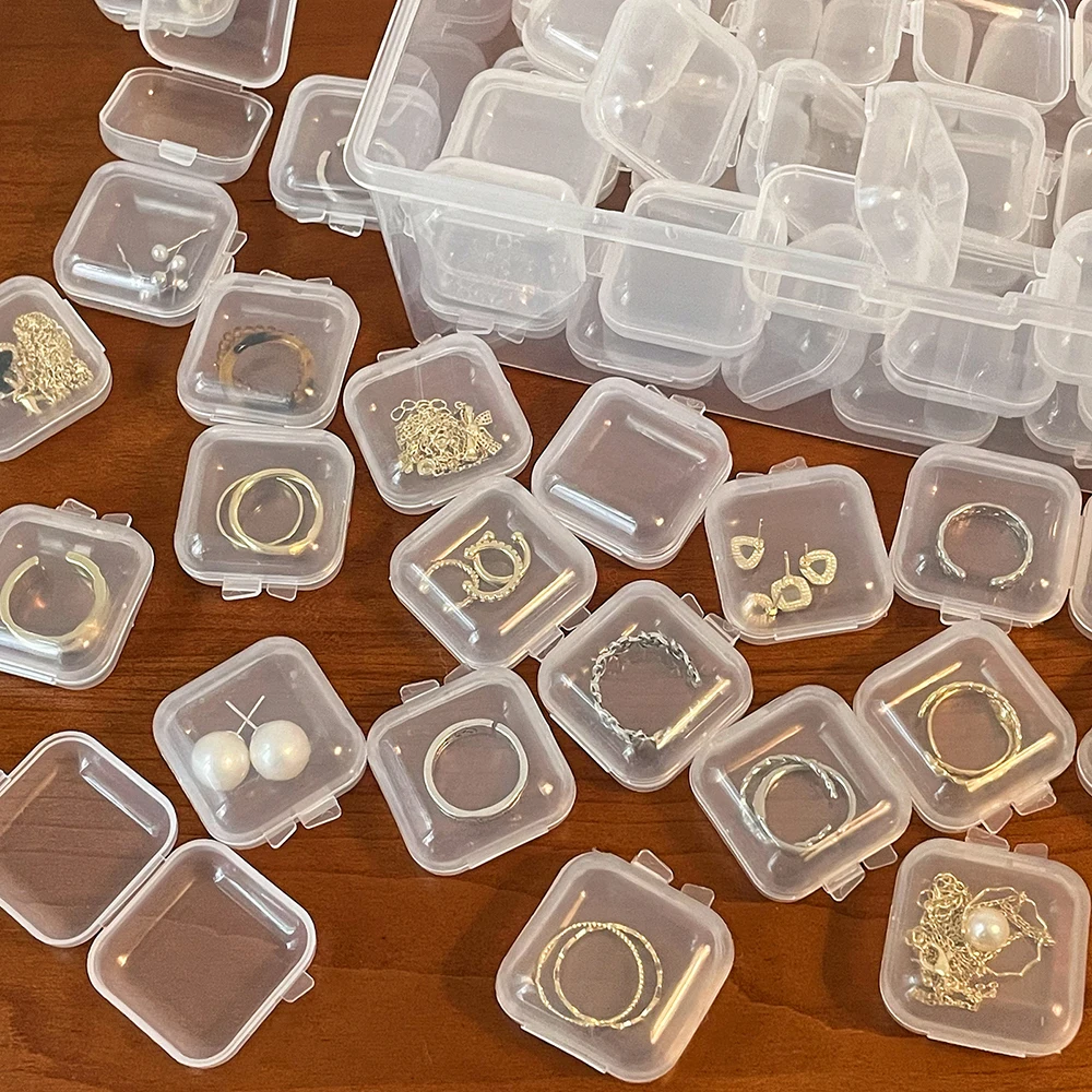 3-100pcs Mini Plastic Storage Containers Box Portable Pill Medicine Holder Storage Organizer Jewelry Packaging for Earrings Ring
3-100pcs Mini Plastic Storage Containers Box Portable Pill Medicine Holder Storage Organizer Jewelry Packaging for Earrings Ring
