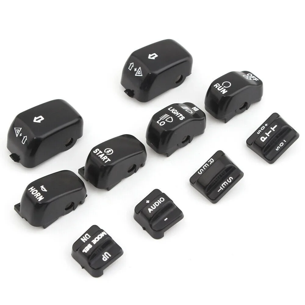 Replaces Switch Cover Switch Black Buttons Carved Covers For Harley Touring 1996-2013 Housing Parts Replacement
Replaces Switch Cover Switch Black Buttons Carved Covers For Harley Touring 1996-2013 Housing Parts Replacement