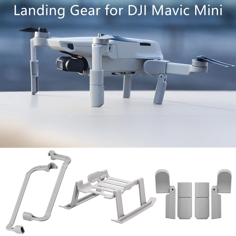 Посадочное шасси для мини-дрона DJI Mavic, быстросъемное удлинение ножек, удлинитель высоты безопасности, аксессуары для ножек
Посадочное шасси для мини-дрона DJI Mavic, быстросъемное удлинение ножек, удлинитель высоты безопасности, аксессуары для ножек