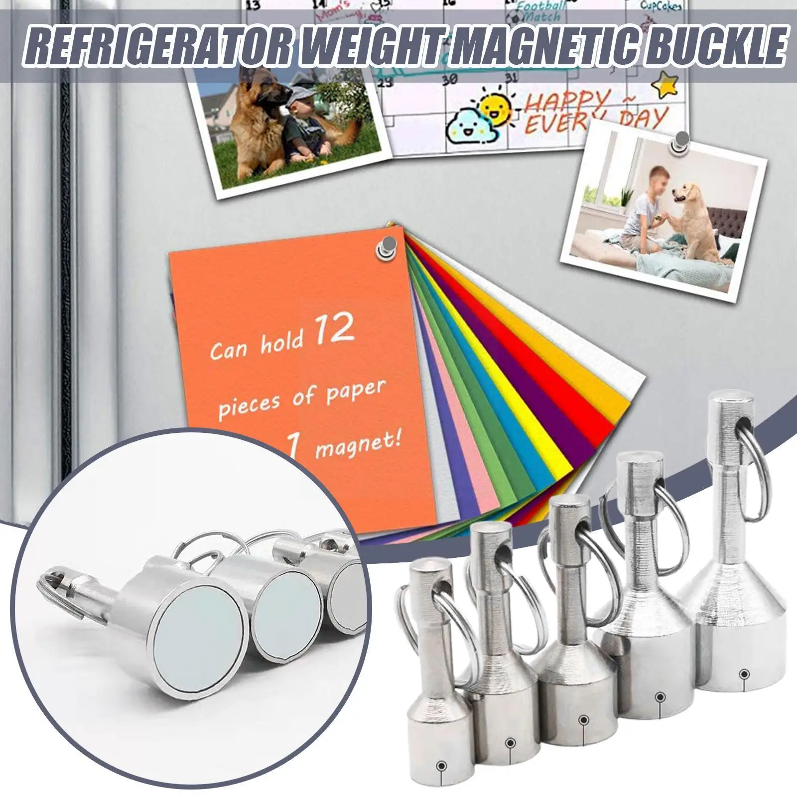 Silver Color Super Strong Metal Magnet Chain Split Refrigerator Bag Holder Hanging Tool Weight Magnetic Ring Buckle I4e6
Silver Color Super Strong Metal Magnet Chain Split Refrigerator Bag Holder Hanging Tool Weight Magnetic Ring Buckle I4e6