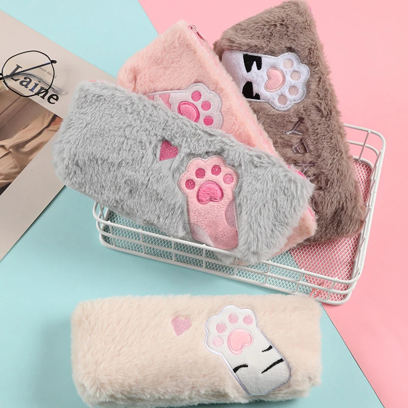 1pc Kawaii Cute Cartoon Cat Paw Pen Pencil Bag School Office Supplies Stationery Makeup Pouch Cosmetics Case
1pc Kawaii Cute Cartoon Cat Paw Pen Pencil Bag School Office Supplies Stationery Makeup Pouch Cosmetics Case