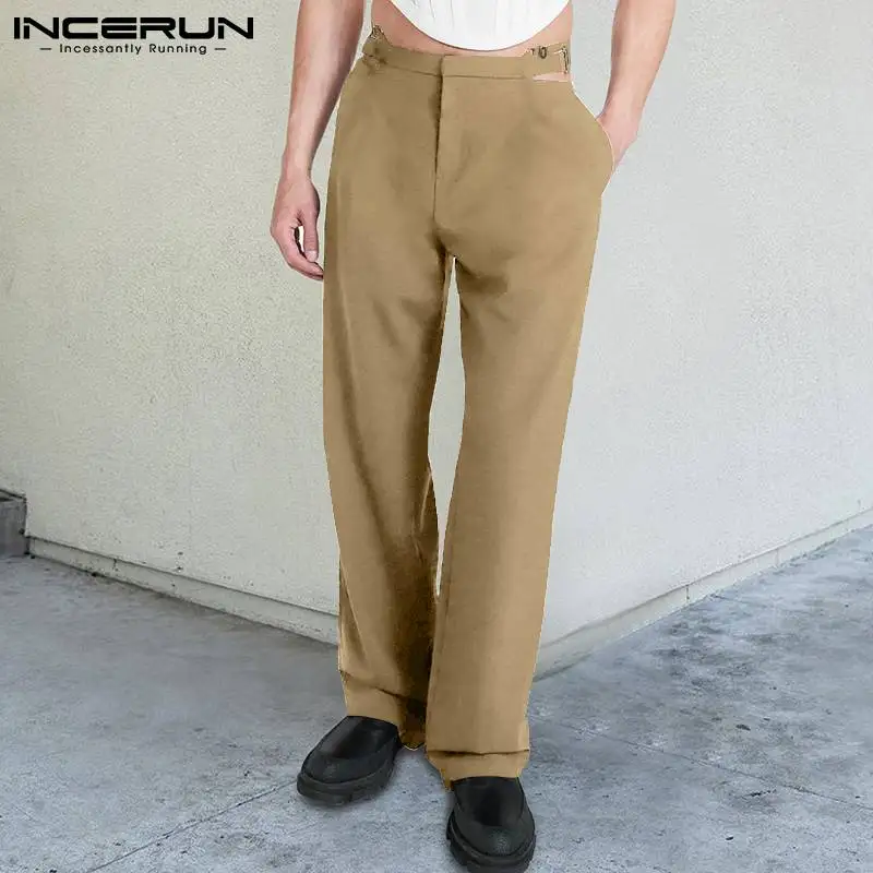 INCERUN Solid Color Men Pants Joggers Hollow Out Streetwear 2022 Fashion Casual Straight Trousers Men Leisure Pantalon S-5XL
INCERUN Solid Color Men Pants Joggers Hollow Out Streetwear 2022 Fashion Casual Straight Trousers Men Leisure Pantalon S-5XL