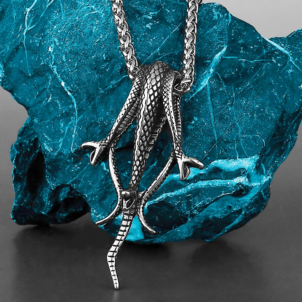 Gothic Mamba Viper Snake Pendant Necklace Men Women Fashion Biker Stainless Steel Snake Necklace Chain Jewelry Dropshipping
Gothic Mamba Viper Snake Pendant Necklace Men Women Fashion Biker Stainless Steel Snake Necklace Chain Jewelry Dropshipping