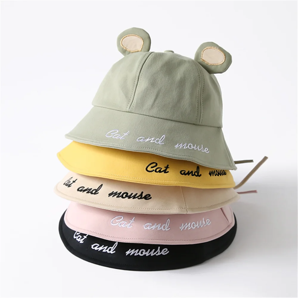 Female Summer Fashion Wild Cute Cartoon Mouse Tail Leisure Fisherman Cat Ear Sunscreen Sun Basin Hat
Female Summer Fashion Wild Cute Cartoon Mouse Tail Leisure Fisherman Cat Ear Sunscreen Sun Basin Hat