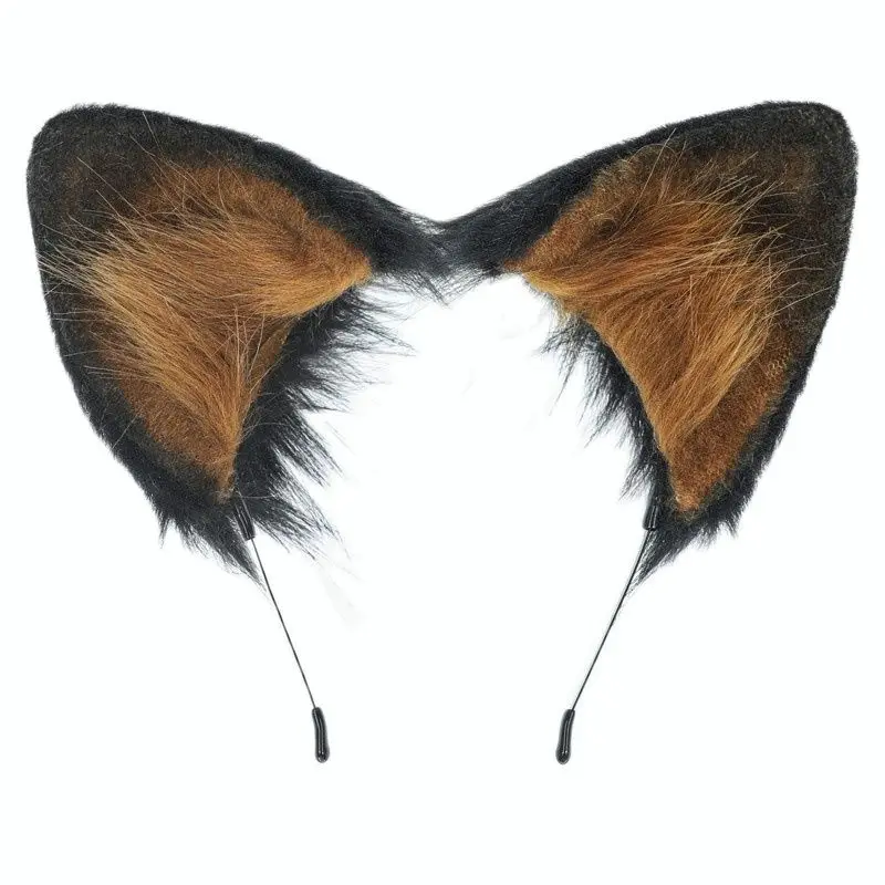 Brown One Piece Dog Cat Ears Handmade COSPLAY COSTUM Animal Accessories Fox Ears Headdress Kc Simulation German Shepherd Ear 
Brown One Piece Dog Cat Ears Handmade COSPLAY COSTUM Animal Accessories Fox Ears Headdress Kc Simulation German Shepherd Ear