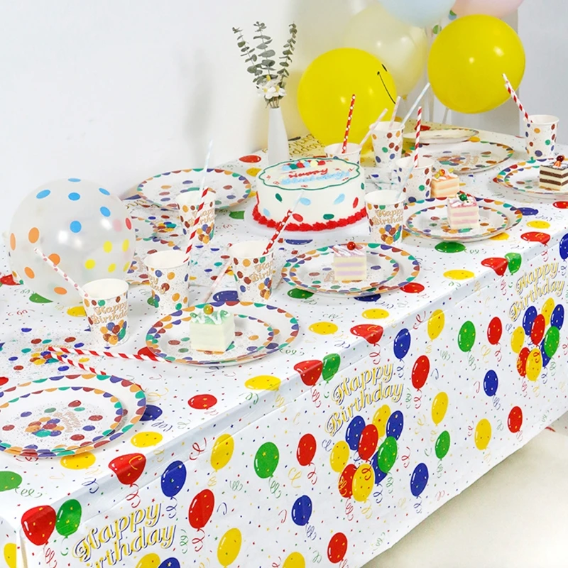 Lovely Tablecloth Party Disposable Table Cover Rectangle Table Cloth Plastic Party Art Tablecloths Anti-Oil Table Decor
Lovely Tablecloth Party Disposable Table Cover Rectangle Table Cloth Plastic Party Art Tablecloths Anti-Oil Table Decor