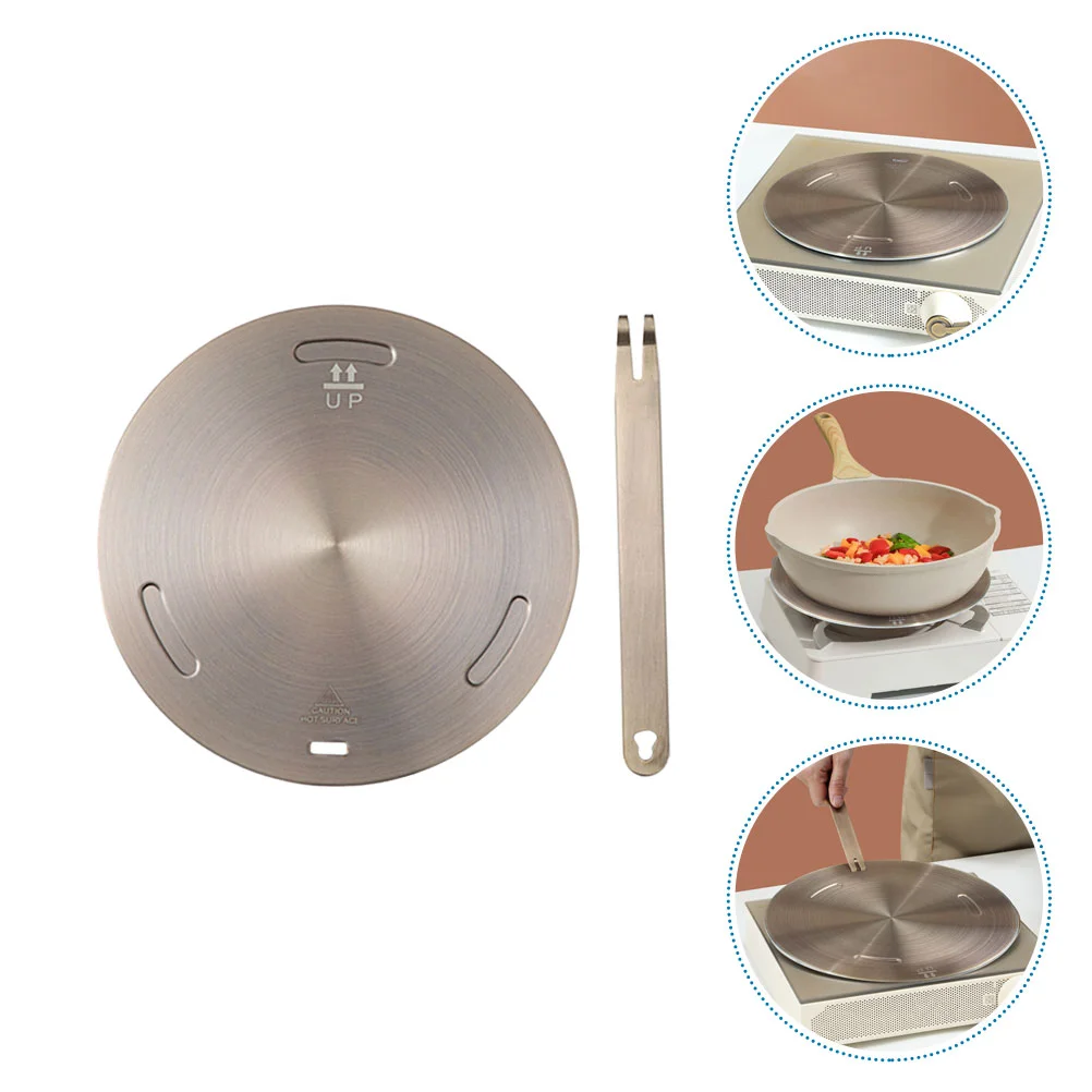 Adapter Kitchen Induction Disk Gas Stove Protector Heat Diffuser Handle Essential
Adapter Kitchen Induction Disk Gas Stove Protector Heat Diffuser Handle Essential