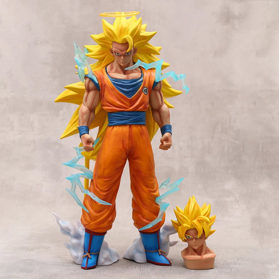 Dragon Ball Z SS2/3 Сон Гоку со сменной головой аниме фигурка отличная модель игрушки Подарок Коллекционные Предметы статуя Декор
Dragon Ball Z SS2/3 Сон Гоку со сменной головой аниме фигурка отличная модель игрушки Подарок Коллекционные Предметы статуя Декор