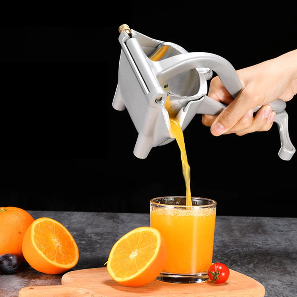 Aluminum Alloy Manual Juice Squeezer Hand Pressure Orange Juicer Pomegranate Lemon Squeezer Kitchen Tool Accessories
Aluminum Alloy Manual Juice Squeezer Hand Pressure Orange Juicer Pomegranate Lemon Squeezer Kitchen Tool Accessories