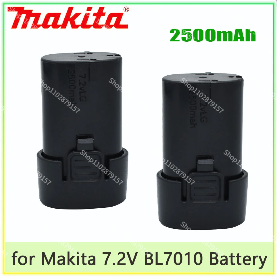 

BL7010 Makita 7.2V 2500mAh Li-ion Rechargeable Battery TD090D 100% New for Makita DF030D DF330D TD021 ML704 194355-4 194356-2
