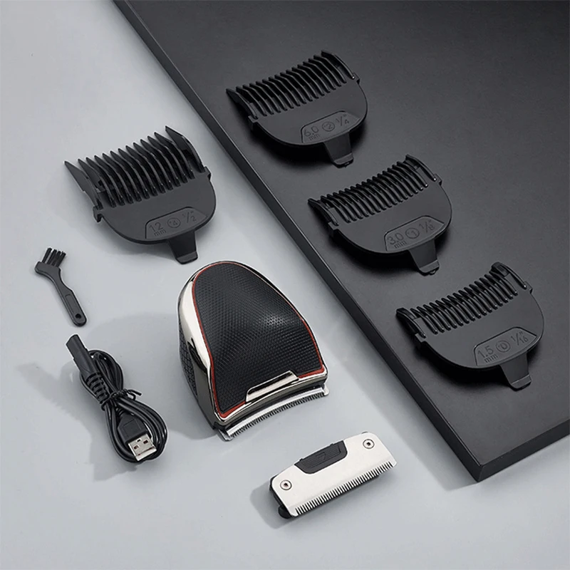 2022 New Hairdressing Special Hair Trimmer USB Charging Men's Portable Shaver Bald Head Oil Head Sculpture Electric Hair Clipper
2022 New Hairdressing Special Hair Trimmer USB Charging Men's Portable Shaver Bald Head Oil Head Sculpture Electric Hair Clipper