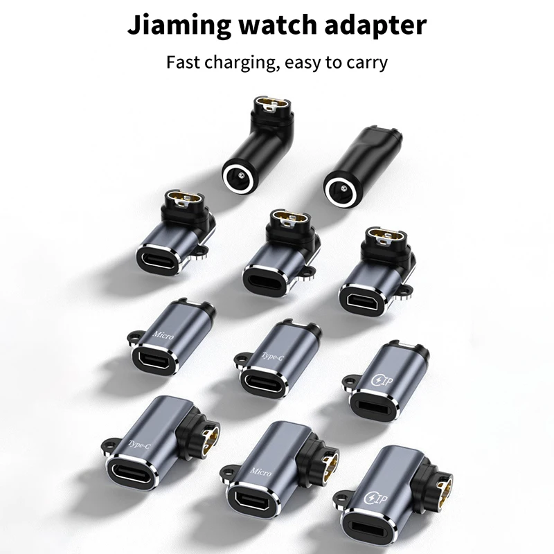 High Quality Type-C USB Charger Adapter Female Watch Charging Converter For Garmin Fenix7 7X 5S 6 6X 6S PRO
High Quality Type-C USB Charger Adapter Female Watch Charging Converter For Garmin Fenix7 7X 5S 6 6X 6S PRO