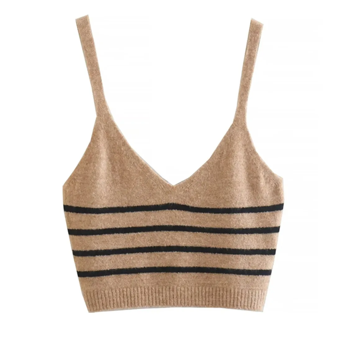 Maxdutti Ins Blogger Vintage Striped V-neck Tank Tshirts Tops Sexy Camisole Knitted Tshirts Women
Maxdutti Ins Blogger Vintage Striped V-neck Tank Tshirts Tops Sexy Camisole Knitted Tshirts Women