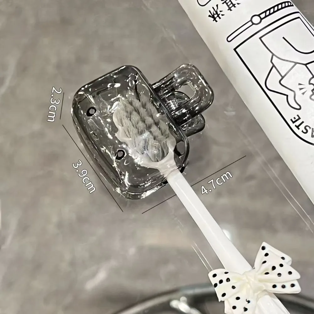 Прозрачный держатель для насадки зубной щетки
Прозрачный держатель для насадки зубной щетки