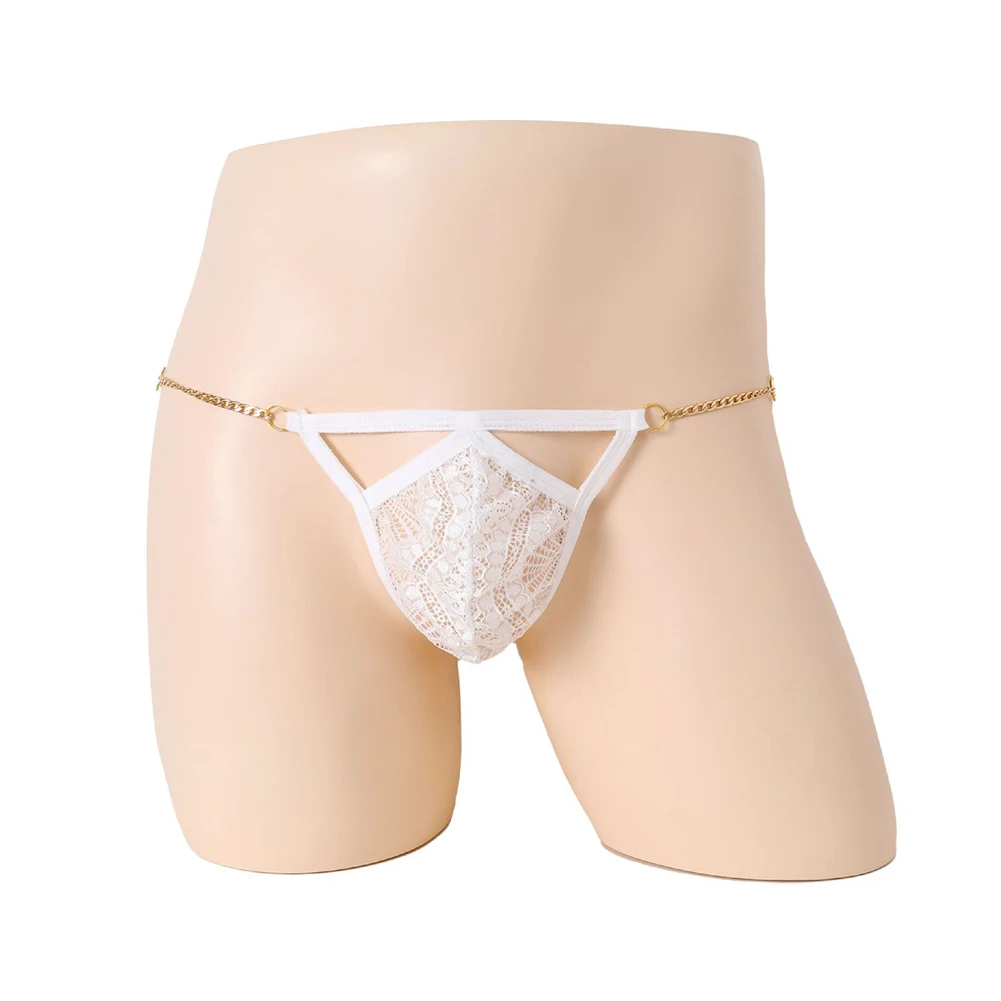 Adjustable Underwear Men G-String Bulge Pouch Thongs Lace Briefs T-Back Underpants Gay Lingerie Buttocks Hollow G-string Panties
Adjustable Underwear Men G-String Bulge Pouch Thongs Lace Briefs T-Back Underpants Gay Lingerie Buttocks Hollow G-string Panties