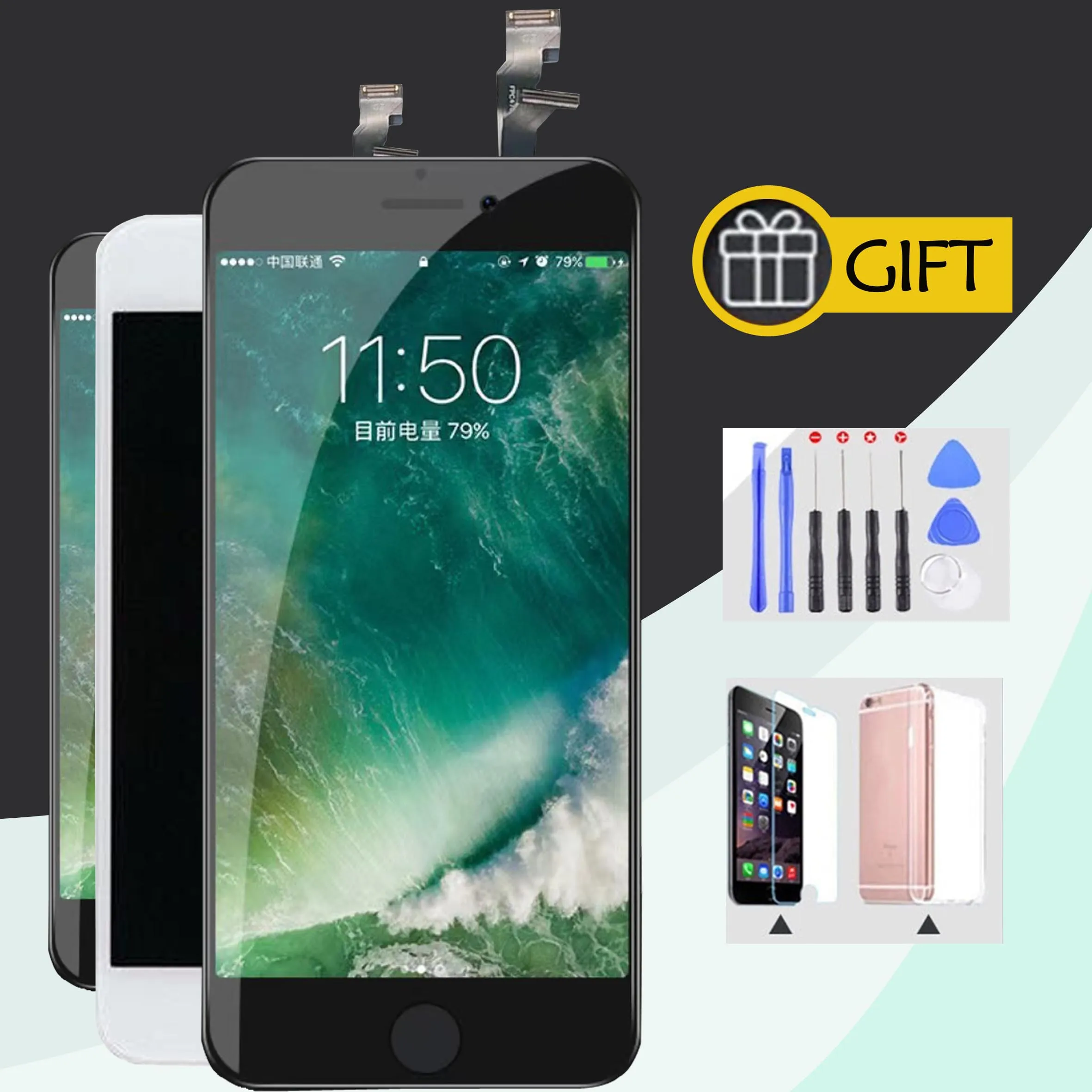 AAA+ Display Is Suitable For IPhone6 7 8 Screen 3D Touch Digitizer Assembly Mobile Phone Repair +Tempered Glass+Tools
AAA+ Display Is Suitable For IPhone6 7 8 Screen 3D Touch Digitizer Assembly Mobile Phone Repair +Tempered Glass+Tools