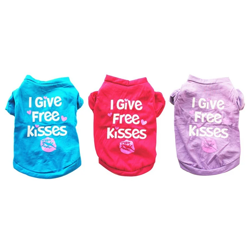 Summer Dog Clothes Spring Pet T-shirt Cute Printed Dog Vest Puppy Sweatshirt for Small Medium Dog Cats Pet Casual Shirt Clothes
Summer Dog Clothes Spring Pet T-shirt Cute Printed Dog Vest Puppy Sweatshirt for Small Medium Dog Cats Pet Casual Shirt Clothes
