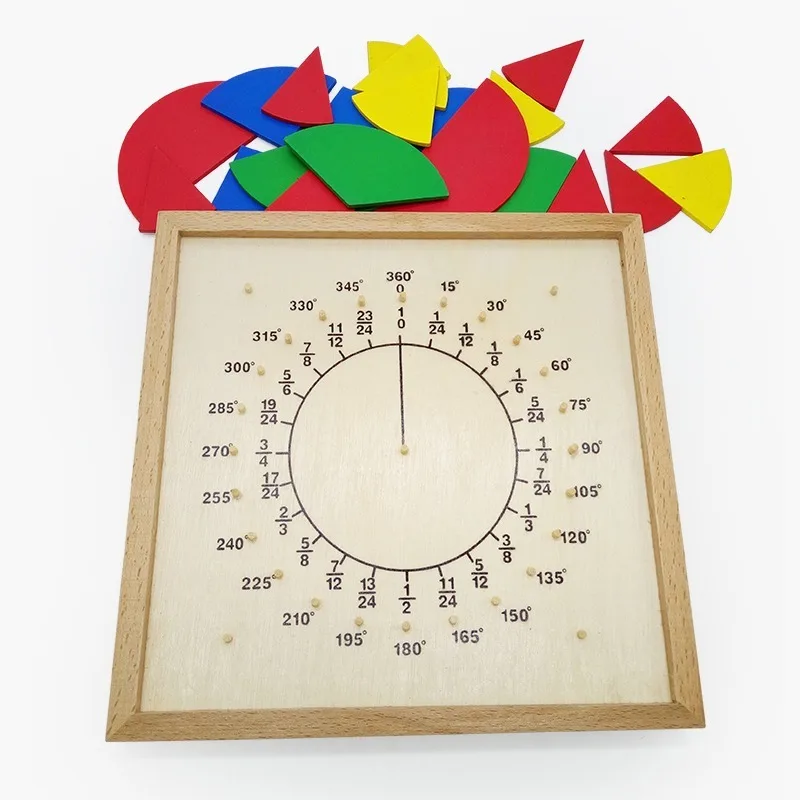 2022 Educational Toy Children's Toys Mathematics Teaching Aid Fractional Plate Circumference Ratio Wood 6 years
2022 Educational Toy Children's Toys Mathematics Teaching Aid Fractional Plate Circumference Ratio Wood 6 years