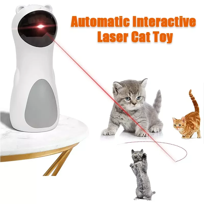 Automatic Cat Toys Interactive Smart Teasing Pet LED Laser Funny Handheld Mode Electronic Pet for All Cats Laserlampje Kat
Automatic Cat Toys Interactive Smart Teasing Pet LED Laser Funny Handheld Mode Electronic Pet for All Cats Laserlampje Kat