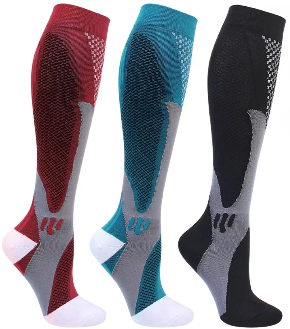 Women Men Compression Socks Stockings Elastic Spandex Sports Beautiful Leg Running Nurse Climbing Cycling Socks
Women Men Compression Socks Stockings Elastic Spandex Sports Beautiful Leg Running Nurse Climbing Cycling Socks