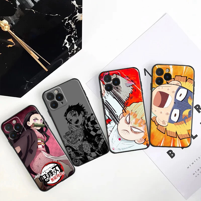 Demon Slayer Japan Anime Phone Cases For iPhone 12 13 11 Pro Max Mini XR X XS 7 8 Plus 6 6S SE2020 hot Coque Back Cover Soft TPU
Demon Slayer Japan Anime Phone Cases For iPhone 12 13 11 Pro Max Mini XR X XS 7 8 Plus 6 6S SE2020 hot Coque Back Cover Soft TPU