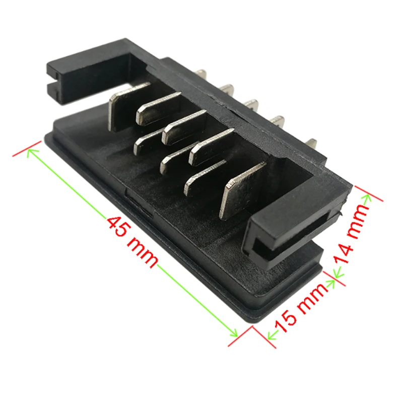 New DCB118 Connector Terminal Bracket Holder For Dawalt Li-ion14.4V 18V Battery Charger USB Adapter DCB112 DCB115 DCB105 DCB090
New DCB118 Connector Terminal Bracket Holder For Dawalt Li-ion14.4V 18V Battery Charger USB Adapter DCB112 DCB115 DCB105 DCB090
