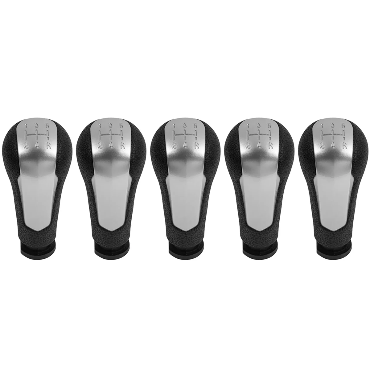 5X 5 Speed Gear Shift Knob Lever Shifter Handle Stick for Chevrolet Spark 2011-2016 Silver
5X 5 Speed Gear Shift Knob Lever Shifter Handle Stick for Chevrolet Spark 2011-2016 Silver