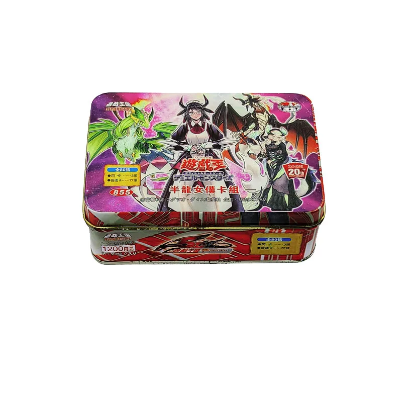 NEW Yugioh Legendary Iron Box YU-GI-OH OFFICIAL CARD DECK Dragonmaid Game Collection Cards Kids Christmas Gifts Toys
NEW Yugioh Legendary Iron Box YU-GI-OH OFFICIAL CARD DECK Dragonmaid Game Collection Cards Kids Christmas Gifts Toys