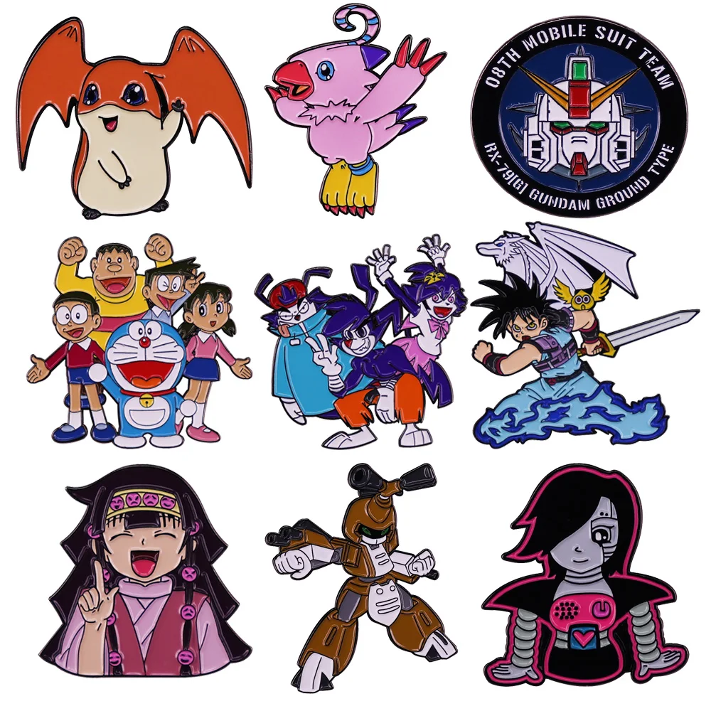 Classic Japanese Retro Game Enamel Pins Lapel Pins for Backpack Anime Badges Women's Brooches on Clothes Jewelry Accessories
Classic Japanese Retro Game Enamel Pins Lapel Pins for Backpack Anime Badges Women's Brooches on Clothes Jewelry Accessories