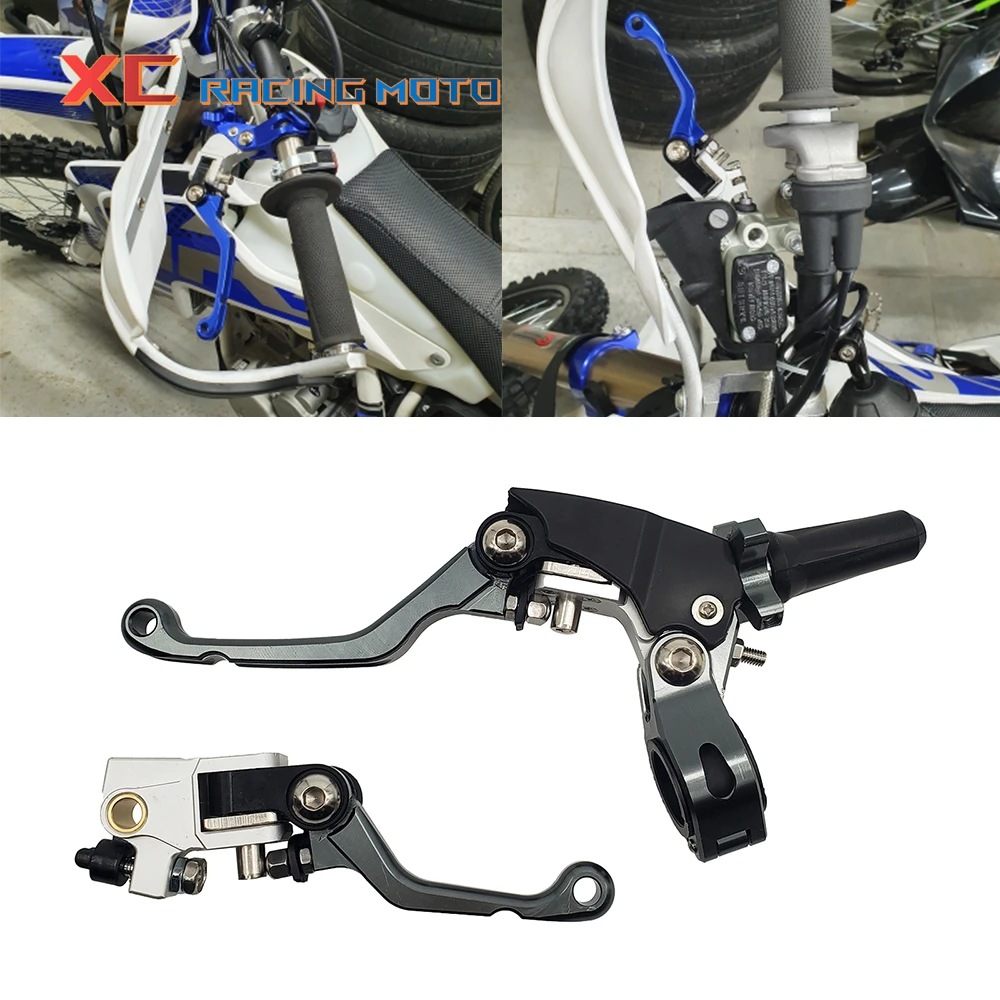Motorcycle 7/8" 22mm Handlebars Brake Clutch Foldable Levers For Honda CR CRF 125R 150R 250R 450R 250X 450X 450RWE 450RX 500R
Motorcycle 7/8" 22mm Handlebars Brake Clutch Foldable Levers For Honda CR CRF 125R 150R 250R 450R 250X 450X 450RWE 450RX 500R