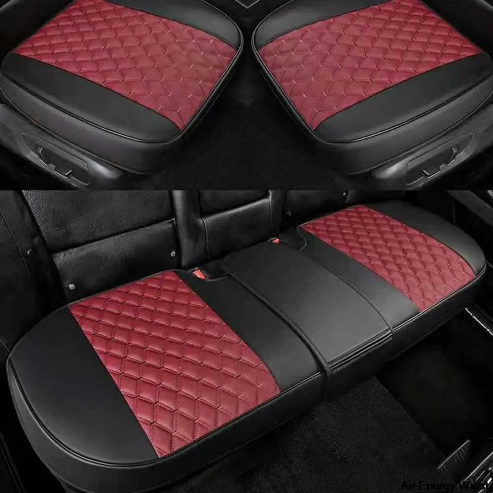 Fashion Car Seat Cover Universal For All Seasons PU Leather Front And Rear Seat Protection Cushions Chair Non-slip Mat Seat Trim
Fashion Car Seat Cover Universal For All Seasons PU Leather Front And Rear Seat Protection Cushions Chair Non-slip Mat Seat Trim