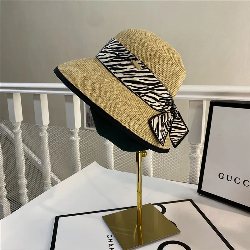 Japanese contracted fisherman caps show smaller uv protection caps leopard grain belt and fine grass folding straw hat fashion e
Japanese contracted fisherman caps show smaller uv protection caps leopard grain belt and fine grass folding straw hat fashion e
