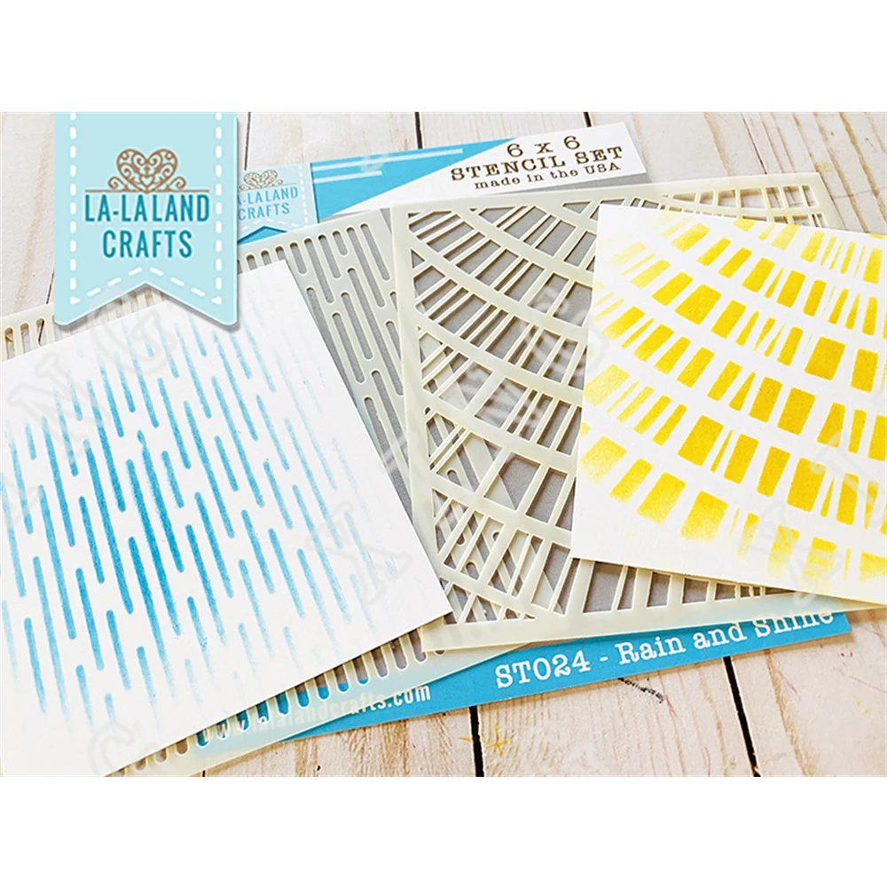 2022 New Rain and Shine Layering Stencil Set Painting scrapbook coloring embossing album decorative template Diy Gift Card Molds
2022 New Rain and Shine Layering Stencil Set Painting scrapbook coloring embossing album decorative template Diy Gift Card Molds