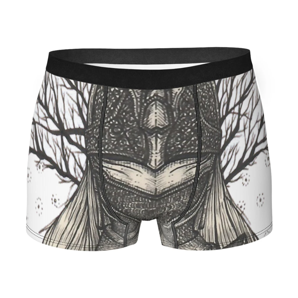

Warrior Man's Boxer Briefs Elden Ring Hero Game Highly Breathable Underpants Top Quality Print Shorts Birthday Gifts