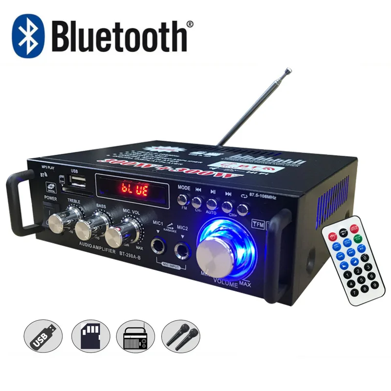 Профессиональный Домашний Bluetooth кардридер DIVOOM ZEALOT298A, усилитель, миниатюрный мощный цифровой усилитель, установка карты
Профессиональный Домашний Bluetooth кардридер DIVOOM ZEALOT298A, усилитель, миниатюрный мощный цифровой усилитель, установка карты