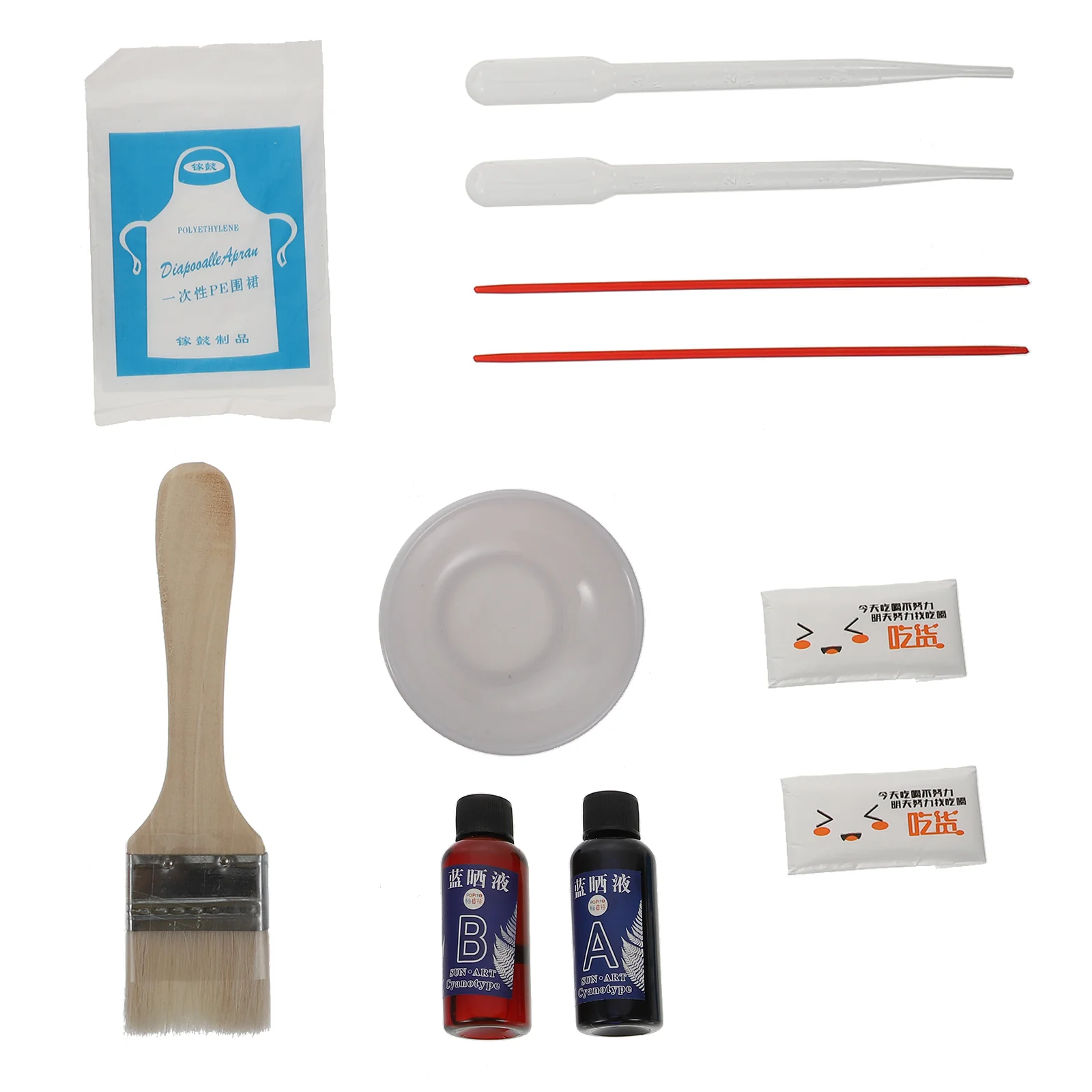 Cyanotype Material Pack Printmaking Supplies DIY Gloves Crafts Tools Kits Printing Materials Supply Apron
Cyanotype Material Pack Printmaking Supplies DIY Gloves Crafts Tools Kits Printing Materials Supply Apron