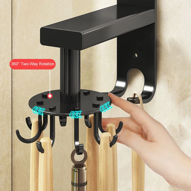 Kitchen Storage Rotate Hook Aluminum Punch-Free Wall Hanging Kitchenware Cutting Board Spatula Spoon Knife Retractable Rack
Kitchen Storage Rotate Hook Aluminum Punch-Free Wall Hanging Kitchenware Cutting Board Spatula Spoon Knife Retractable Rack