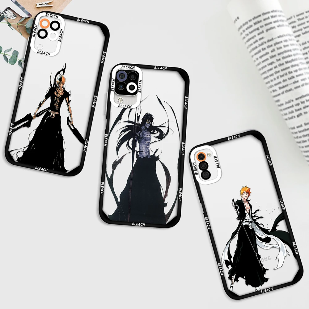 BLEACH Anime Case for Samsung Galaxy A71 A21S A11 A12 A32 4G A53 A52S A52 5G A72 S22 Plus S22Ultra Shockproof Protection Shell
BLEACH Anime Case for Samsung Galaxy A71 A21S A11 A12 A32 4G A53 A52S A52 5G A72 S22 Plus S22Ultra Shockproof Protection Shell