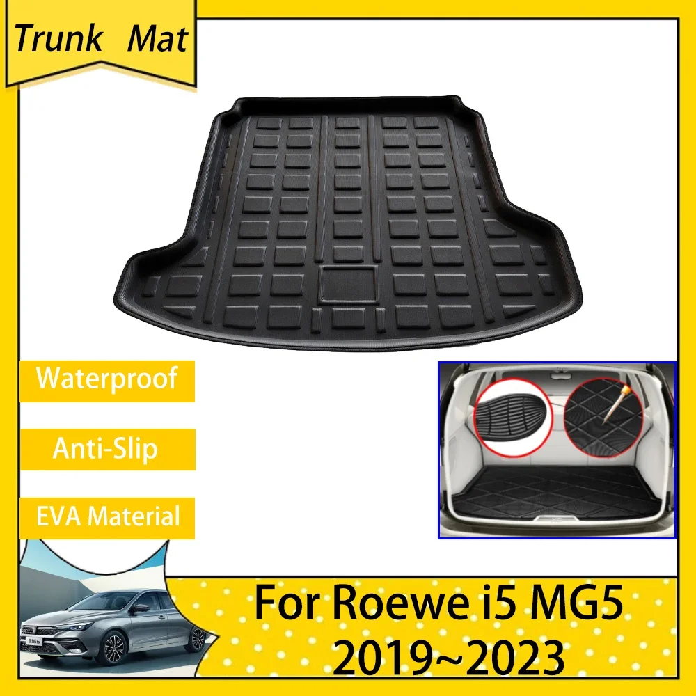Коврик для багажника автомобиля Roewe i5 MG5 GT Sedan 2019 2020 2021 2022 аксессуары